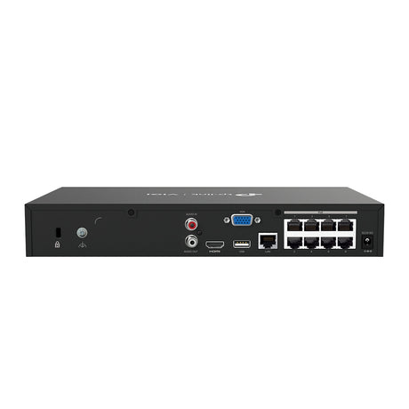 TP-LINK 8 Ch. PoE+ | 80 Mbps In|60 Mbps Out | H.265+|H.265| H.264+|H.264 | 3840 x 2160 (VIGI NVR1008H-8P)
