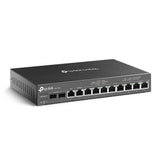 TP-LINK 8 Gigabit LAN | 1 Gigabit LAN|WAN | 1 Gigabit WAN | 2 Gigabit SFP WAN|LAN | 1 GB DDR3 | 8Mb Nor + 4 GB EMMC | 226 × 131 × 35 mm (ER7212PC)