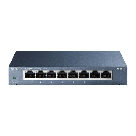 TP-LINK 8-Port 10|100|1000Mbps (TL-SG108)