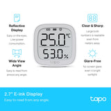 TP-LINK 868 | 922 MHz | ±0.3°C |±0.54°F | ±3%RH | 62 x 62 x 24.5 mm (TAPO T315)