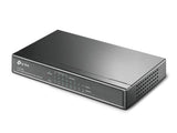 TP-LINK 8x 10|100|1000Mbps RJ45 | PoE | 16Gbps | 8K Mac Address | 53W | Grey (TL-SG1008P)