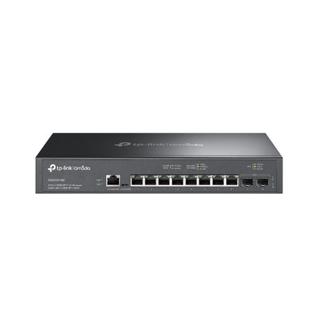 TP-LINK 8x 2.5 Gbps RJ45 | 2x 10G SFP+ Slots | 80 Gbps | 59.52 Mpps | 16 K MAC | 9 KB Jumbo | 294 × 180 × 44 mm (SG3210X-M2)