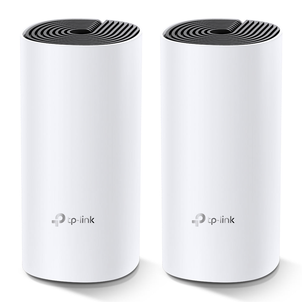 TP-LINK AC1200 | 2.4+5 GHz | 300+867 Mbps | 2 x Gigabit RJ-45 | 90.7 x 90.7 x 190 mm | 2-pack (DECO M4(2-PACK))