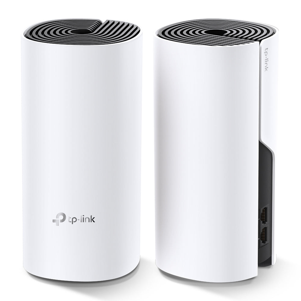 TP-LINK AC1200 | 2.4+5 GHz | 300+867 Mbps | 2 x Gigabit RJ-45 | 90.7 x 90.7 x 190 mm | 2-pack (DECO M4(2-PACK))