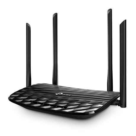 TP-LINK AC1200 Wireless MU-MIMO Gigabit Router | 2.4|5 GHz | 5 RJ-45 | 802.11ac|n|a|b|g|n (ARCHER A6)