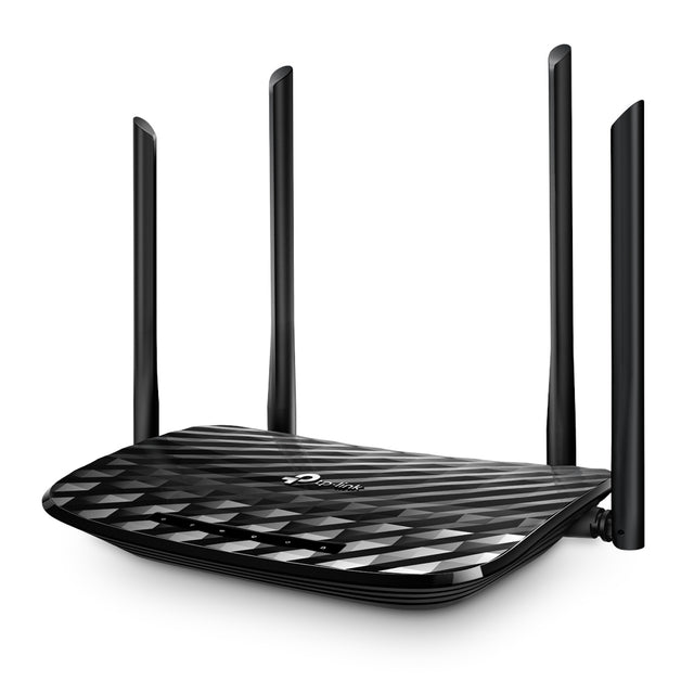 TP-LINK AC1200 Wireless MU-MIMO Gigabit Router | 2.4|5 GHz | 5 RJ-45 | 802.11ac|n|a|b|g|n (ARCHER A6)