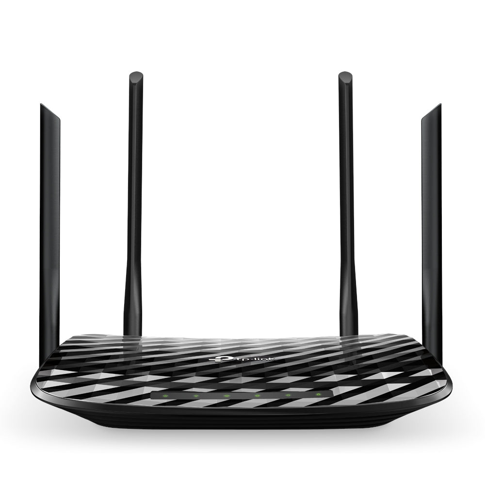 TP-LINK AC1200 Wireless MU-MIMO Gigabit Router | 2.4|5 GHz | 5 RJ-45 | 802.11ac|n|a|b|g|n (ARCHER A6)