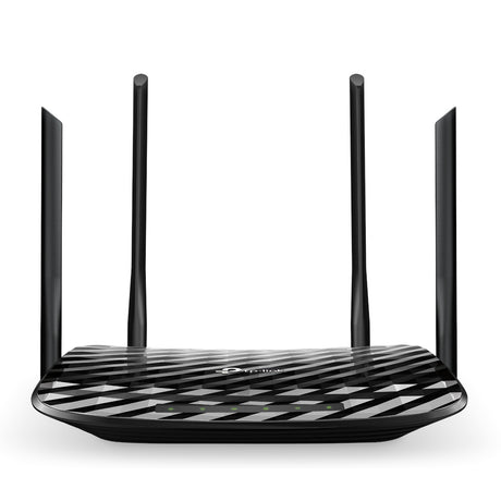 TP-LINK AC1200 Wireless MU-MIMO Gigabit Router | 2.4|5 GHz | 5 RJ-45 | 802.11ac|n|a|b|g|n (ARCHER A6)