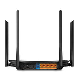 TP-LINK AC1200 Wireless MU-MIMO Gigabit Router | 2.4|5 GHz | 5 RJ-45 | 802.11ac|n|a|b|g|n (ARCHER A6)