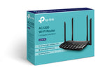 TP-LINK AC1200 Wireless MU-MIMO Gigabit Router | 2.4|5 GHz | 5 RJ-45 | 802.11ac|n|a|b|g|n (ARCHER A6)