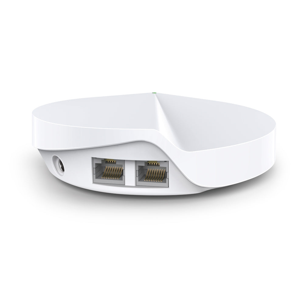 TP-LINK AC1300 WiFi | 2.4 GHz | 5 GHz | 802.11ac|a|b|g|n | 717MHz Quad-core | Bluetooth 4.2 | 2x LAN|WAN | 1x USB Type-C | 4 antennas 256QAM MU-MIMO | 2-Pack (DECO M5(2-PACK))