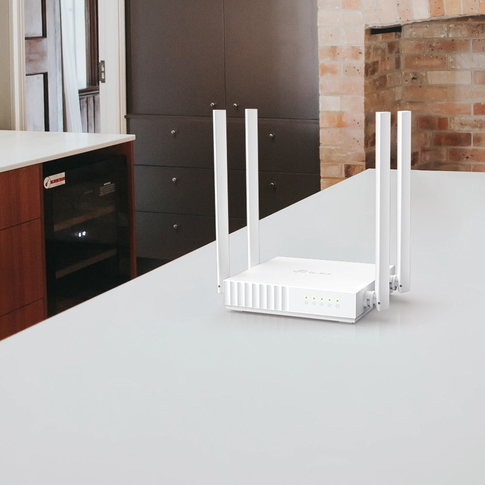 TP-LINK ARCHER C24 wireless router Fast Ethernet Dual-band (2.4 GHz | 5 GHz) White (ARCHER C24)