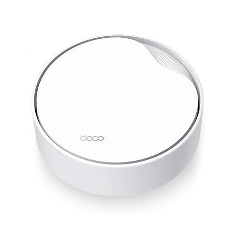 TP-LINK AX3000 (2402|574 Mbps) | Wi-Fi 6 2.4|5 GHz | 2 x RJ-45 | 154 x 154 x 68.6 mm | 1-pack (DECO X50-POE(1-PACK))