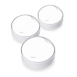 TP-LINK AX3000 (2402|574 Mbps) | Wi-Fi 6 2.4|5 GHz | 2 x RJ-45 | 154 x 154 x 68.6 mm | 3-pack (DECO X50-POE(3-PACK))