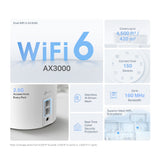 TP-LINK AX3000 Whole Home Mesh Wi-Fi 6 Unit (DECO X50 PRO(2-PACK))