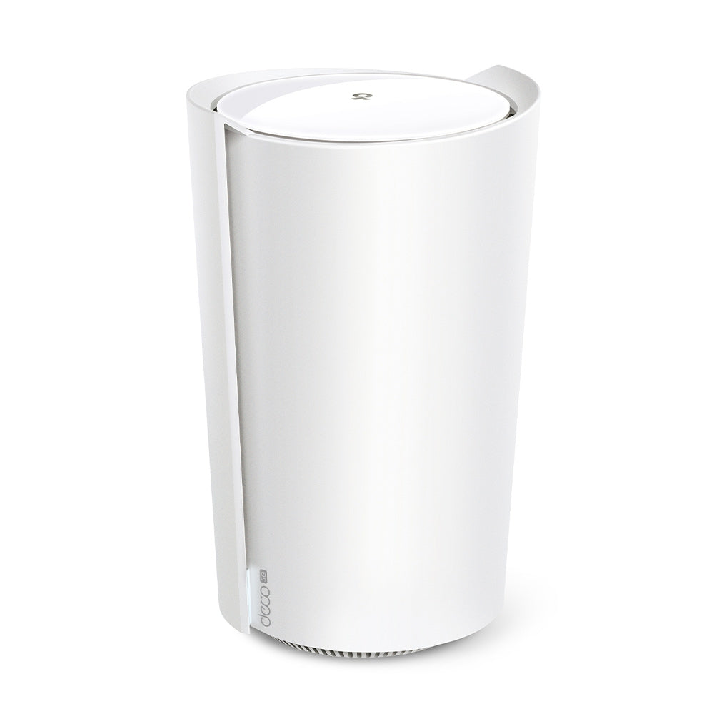 TP-LINK AX6000 | Wi-Fi 6 | 2.2 GHz Quad-Core CPU | 5G|4G | 210.5 × 130 × 123mm (DECO X80-5G(1-PACK))