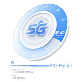 TP-LINK AX6000 | Wi-Fi 6 | 2.2 GHz Quad-Core CPU | 5G|4G | 210.5 × 130 × 123mm (DECO X80-5G(1-PACK))