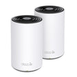 TP-LINK AXE5400 | Wi-Fi 6E | Tri-Band 6|5|2.4 GHz | 1.7 GHz Quad-Core CPU | 105 x 105 x 169 mm | 2-pack (DECO XE75 PRO(2-PACK))