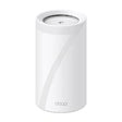 TP-LINK BE19000 | Tri-Band 2.4|5|6GHz | 4×4 MU-MIMO | 1x 10 Gbps | 1x 10 Gbps SFP+|RJ45 Combo | 2x 2.5 Gbps | USB 3.0 | 128x128x236 mm | 1-pack (DECO BE85(1-PACK))