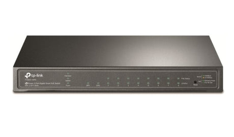 TP-LINK JetStream 8-Port Gigabit Smart PoE Switch with 2 SFP Slots (T1500G-10PS(TL-SG2210P))
