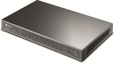 TP-LINK JetStream 8-Port Gigabit Smart PoE Switch with 2 SFP Slots (T1500G-10PS(TL-SG2210P))