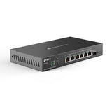 TP-LINK Omada Multi-Gigabit VPN Router | 1 x 2.5G RJ45 WAN | 1 x 2.5G RJ45 WAN|LAN | 1 x Gigabit SFP WAN|LAN | 4 x Gigabit RJ45 WAN|LAN | 1 x USB 2.0 (ER707-M2)