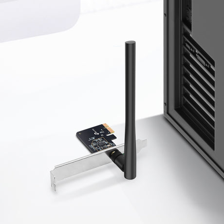 TP-LINK PCI Express | IEEE 802.11b|g|n 2.4 GHz | IEEE 802.11a|n|ac 5 GHz | AC600 | WEP | WPA|WPA2|WPA3 | WPA-PSK|WPA2-PSK|WPA3-SAE (ARCHER T2E)