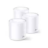 TP-LINK Qualcomm 1 GHz Quad-core | 2 LAN|WAN Gigabit Ethernet | 1201 Mbps (5 GHz) | 574 Mbps (2.4 GHz) | D110 mm × 114 mm | 3-pack (DECO X20(3-PACK))