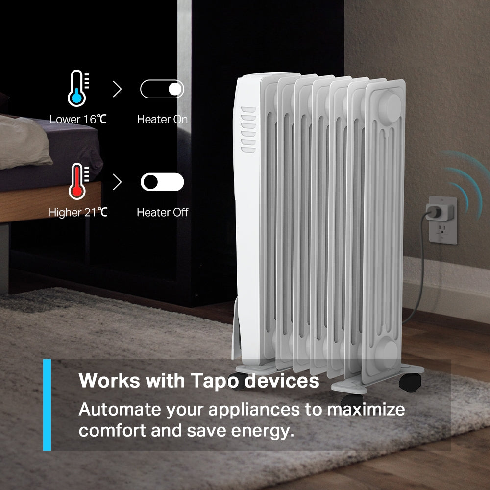 TP-LINK Tapo Smart Temperature & Humidity Monitor | 868 | 922 MHz | CR2450 | 46x46x12.3 mm (TAPO T310)