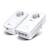 TP-LINK TL-WPA8631P KIT PowerLine network adapter 300 Mbit|s Ethernet LAN Wi-Fi White 2 pc(s) (TL-WPA8631P KIT)