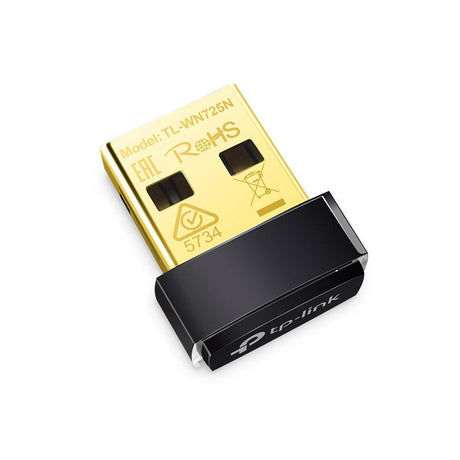 TP-LINK USB 2.0 | LED | IEEE 802.11b | IEEE 802.11g | IEEE 802.11n | 2.400-2.4835GHz (TL-WN725N)