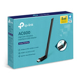TP-LINK USB 2.0 | LED-Status | 5dBi | IEEE 802.11b|g|n 2.4 GHz | IEEE 802.11a|n|ac 5 GHz | WEP | WPA|WPA2 | WPA-PSK|WPA2-PSK | DBPSK | DQPSK | CCK | OFDM | 16-QAM | 64-QAM | 256-QAM | FCC | CE | RoHS (ARCHER T2U PLUS)