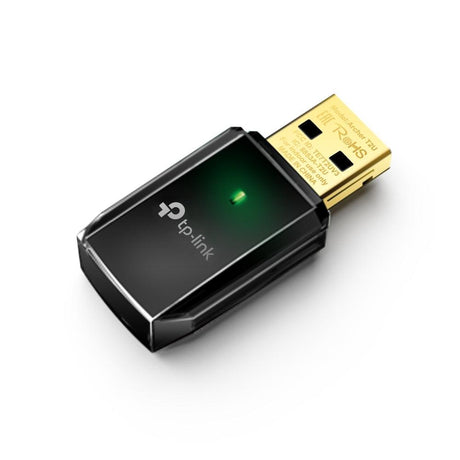 TP-LINK USB 2.0 | Omni Directional | 5 GHz | 2.4 GHz | <20dBm (EIRP) | FCC | RoHS (ARCHER T2U)