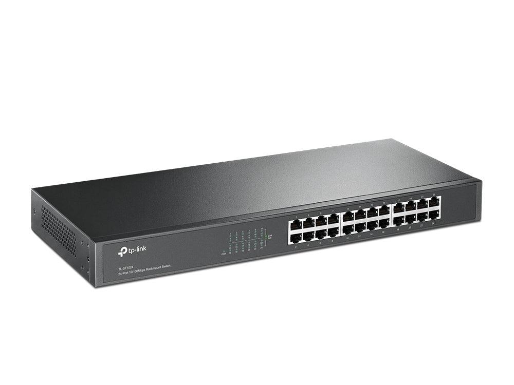 TP-LINK v8.0 - 24-Port 10|100Mbps Rackmount Switch | 4.8Gbps (TL-SF1024)