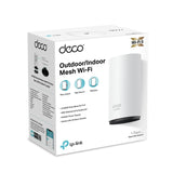 TP-LINK Wi-Fi 6 | AX3000 | 1-3 Bedroom Houses | SPI Firewall | Access Control | WPA|WPA2|WPA3 | 110 × 121.3 × 215.5 mm (DECO X50-OUTDOOR(1-PACK))