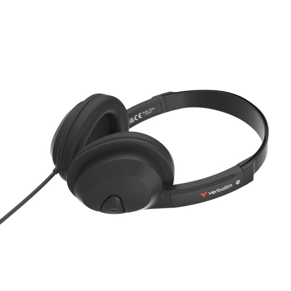 Verbatim PureSound Headphones with Volume Control 67064 - detail view