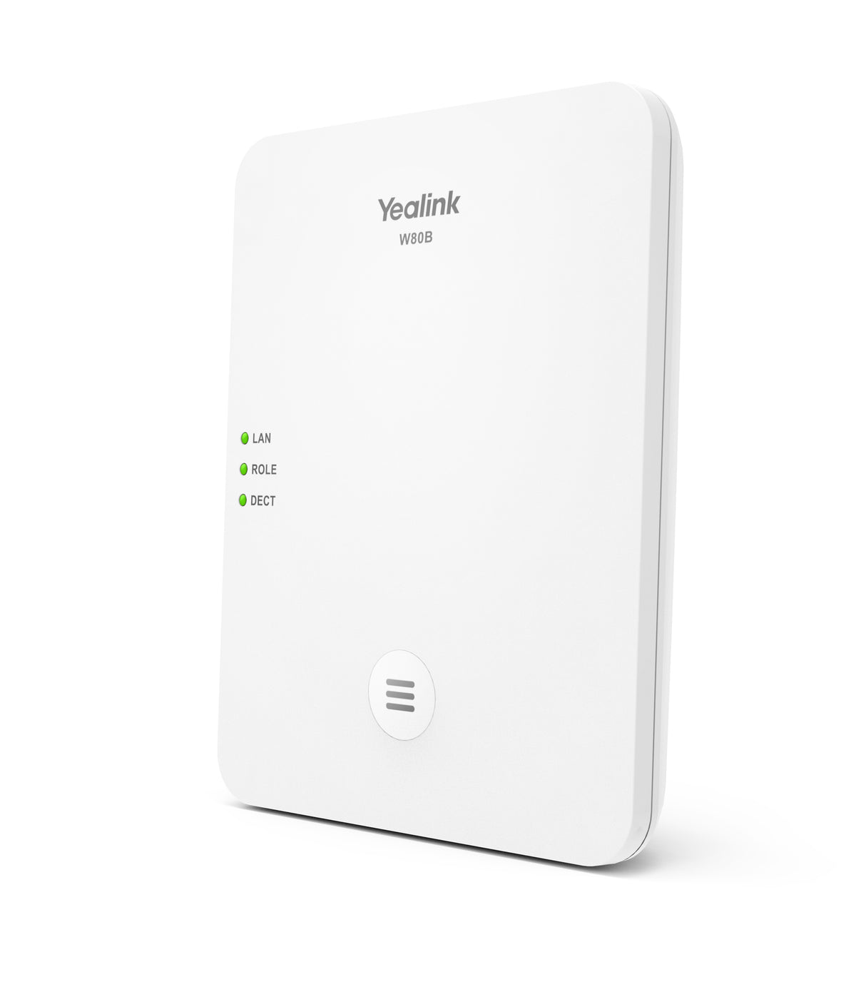 YEALINK DECT | 1880-1900 MHz | PoE | 100 - 240 V | TLS | PCMU | PCMA | G.726 | G.729 | iLBC | 50m|300m (W80B-DM)