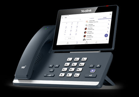Yealink MP58 Microsoft Teams Android 9.0 Phone, 7' Colour Touch Screen, HD Audio, Dual Gig Ports, Built in Bluetooth and WiFi, Wireless Handset