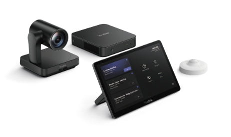 YEALINK MVC840 Microsoft Teams Rooms System | Medium and Large Meeting Room | UVC84 | MCore Pro | MTouch Plus | RoomSensor (MVC840-C5-000)