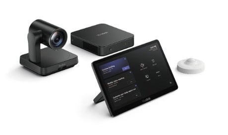 YEALINK MVC840 Microsoft Teams Rooms System | Medium and Large Meeting Room | UVC84 | MCore Pro | MTouch Plus | RoomSensor (MVC840-C5-000)