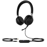 YEALINK UH38 Dual UC | 20 Hz-20 kHz | 10 mW | 115±3 dB SPL | 32 Ω | UD ECM Mic | USB | Bluetooth 5.1 | 180 g (UH38-DUAL-UC)