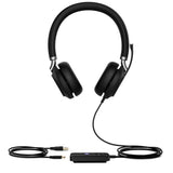 YEALINK UH38 Dual UC | 20 Hz-20 kHz | 10 mW | 115±3 dB SPL | 32 Ω | UD ECM Mic | USB | Bluetooth 5.1 | 180 g (UH38-DUAL-UC)