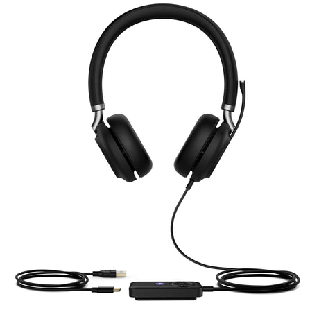 YEALINK UH38 Dual UC | 20 Hz-20 kHz | 10 mW | 115±3 dB SPL | 32 Ω | UD ECM Mic | USB | Bluetooth 5.1 | 180 g (UH38-DUAL-UC)