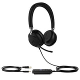 YEALINK UH38 Dual UC | 20 Hz-20 kHz | 10 mW | 115±3 dB SPL | 32 Ω | UD ECM Mic | USB | Bluetooth 5.1 | 180 g (UH38-DUAL-UC)