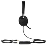 YEALINK UH38 Dual UC | 20 Hz-20 kHz | 10 mW | 115±3 dB SPL | 32 Ω | UD ECM Mic | USB | Bluetooth 5.1 | 180 g (UH38-DUAL-UC)