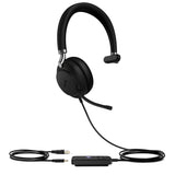 YEALINK UH38 Mono Teams UC | 20 Hz-20 kHz | 10 mW | 115±3 dB SPL | 32 Ω | UD ECM Mic | USB-C | Bluetooth 5.1 | 110 g (UH38-MONO-TEAMS-C)