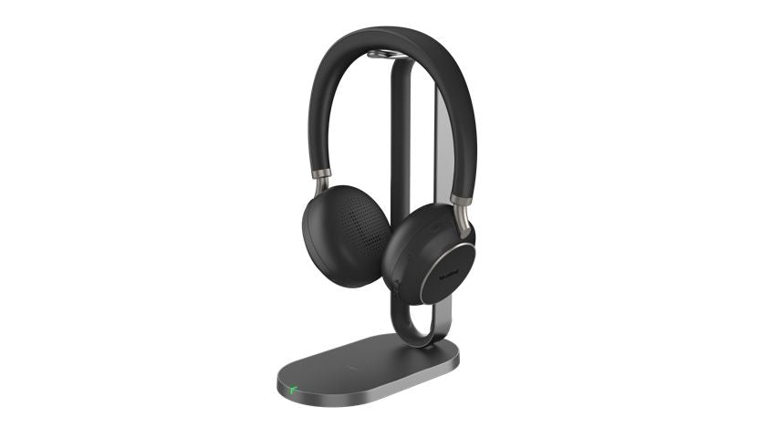 YEALINK USB-C | Bluetooth 5.2 | 30m max | 20 - 20000 Hz | Microsoft Certified Teams | Black | Charging Stand (BH76-CH-BL-C-TEAMS)