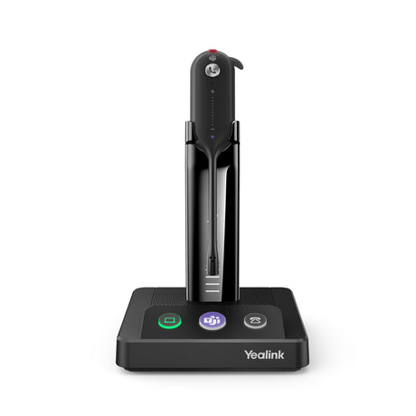 YEALINK (WH63-P-Teams) Microsoft Teams DECT Convertible Wireless Portable Headset (WH63-P-TEAMS)