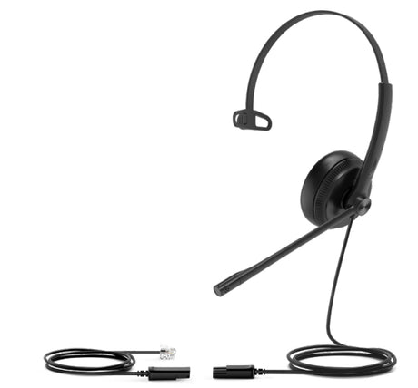 YEALINK YHS34 Lite Mono | Wired Headset with QD to RJ Port (YHS34L-M)